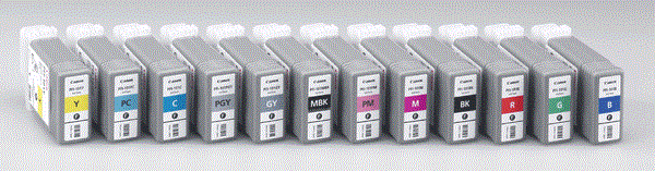 117578 Canon 0886B001 Canon PFI-101Y blekk yellow 130 ml til IPF 5000